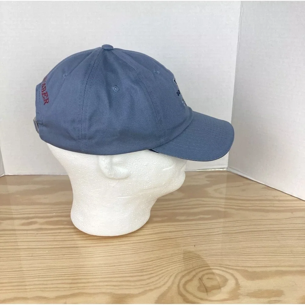 Pebble Beach 2010 U.S. Open Strapback Hat Blue Golf Cap Tree Logo USGA Member